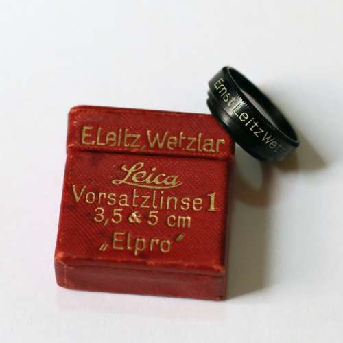 Leica Elmar 1* Macro Close-up Filter 5cm 3.5cm 35mm 50mm 微距濾鏡