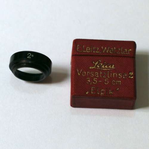 Leica Elmar 2* Macro Close-up Filter 5cm 3.5cm 35mm 50mm 微距濾鏡
