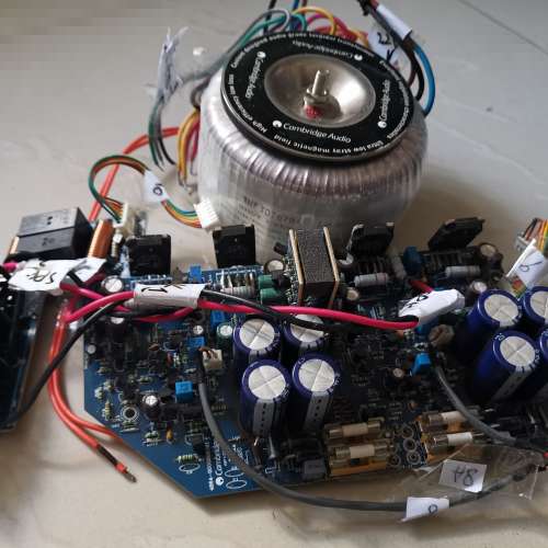 Cambridge 640A transformer & power Amp Bd.