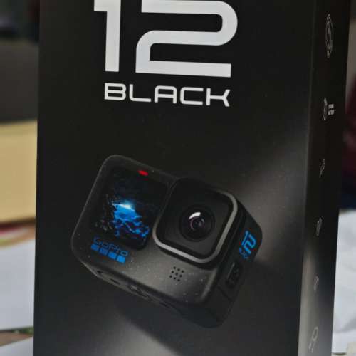 [幾乎全新] 連原裝盒&配件 近全新GoPro 12 Black