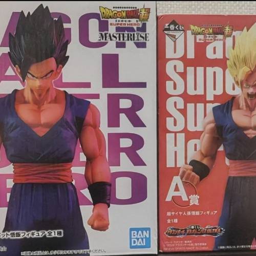 全新龍珠一番A賞(黑髮悟/超級撒亞人悟飯)套裝貨品