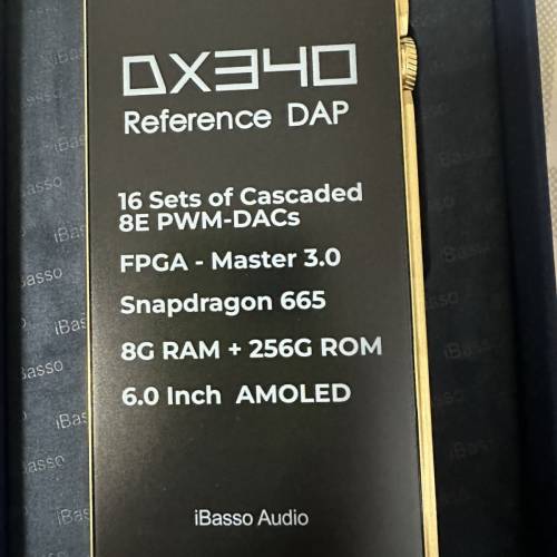 ibasso Dx340 Gold 黃金限量