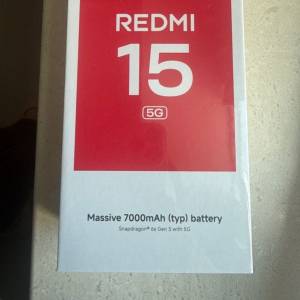 全新Redmi 15 5G