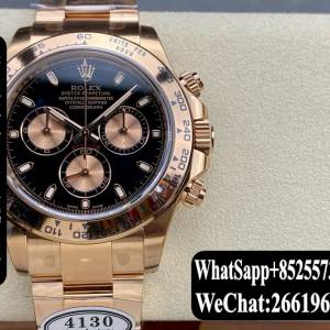 勞力士 Rolex daytona m116505-0008 40mm 黑面 計時