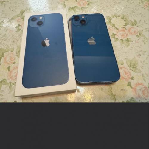 iPhone 13 256G, 99% 新，電 89% 齊包裝配件，香港行貨