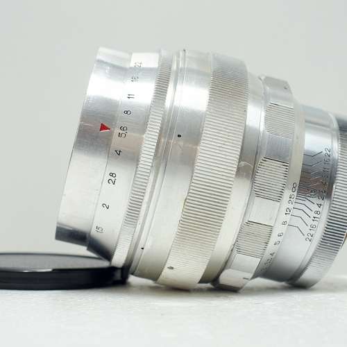 早期4位數字 蘇俄太陽神 Helios 40 紅N 85mm f1.5,  50年代USSR (極新淨)