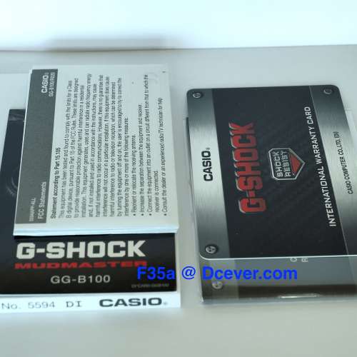 G Shock Mudmaster GG-B100-1A3