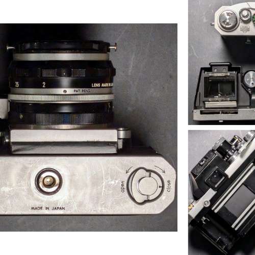 Nikon F (Nippon Kogaku) + 大眼仔初代測光頂 + Nippon Kogaku 5cm f/2