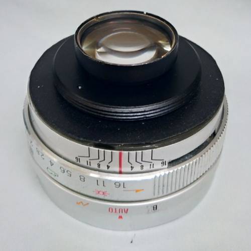 Yashica 45mm  F1.7  Color-Yashinon DX(拆自 Yashica electro 35)m42牙 尾組鏡片邊...