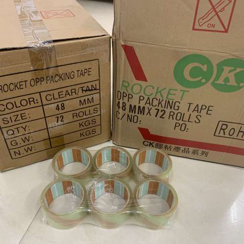 2吋 / 2.5吋  透明封箱膠紙