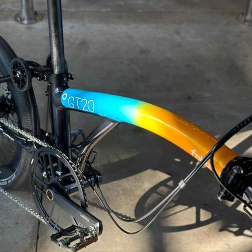 最新款 FNHON 風行 風布 GT20 10速桶軸碟剎 20吋鋁合金折叠車 (三折叠 小布 國布) ...