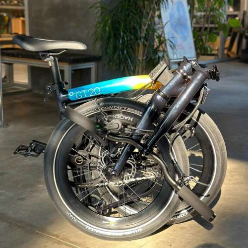 最新款 FNHON 風行 風布 GT20 10速桶軸碟剎 20吋鋁合金折叠車 (三折叠 小布 國布) ...
