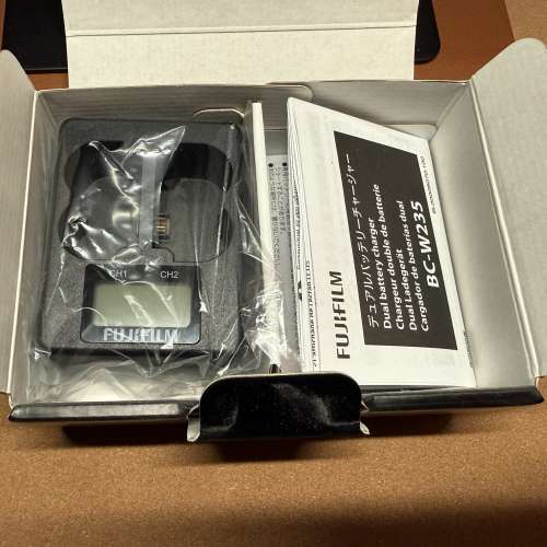 Fujifilm 原廠電池 NP-W235 原廠雙位充電器 BC-W235