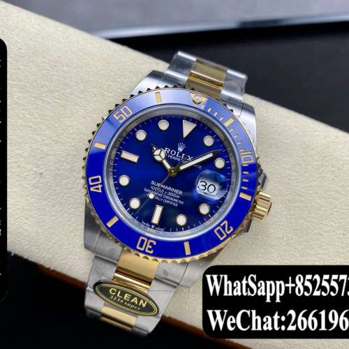 Rolex 勞力士 submariner 潛航者 m126613lb-0002 40mm 金鋼藍