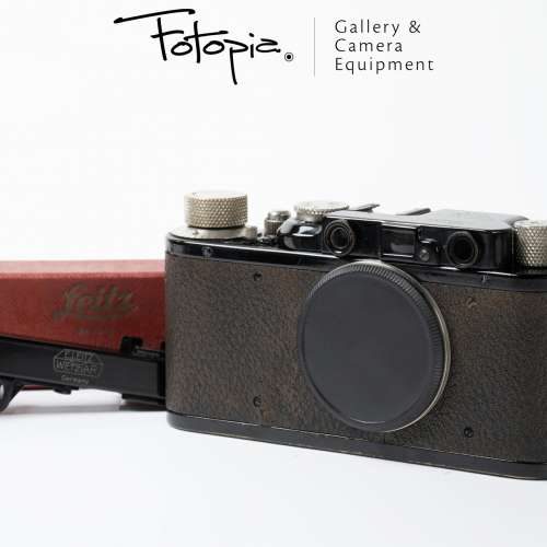 || Leica II - Model D / Black Paint with WINTU Angle Finder ||