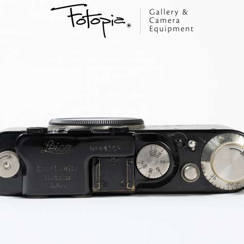 || Leica II - Model D / Black Paint with WINTU Angle Finder ||