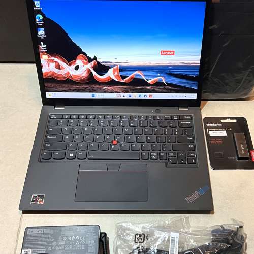 真95%新 Lenovo Thinkpad L13 Gen3, Ryzen 5 Pro 5675U, 16GB, 新512GB SSD, Win11P...