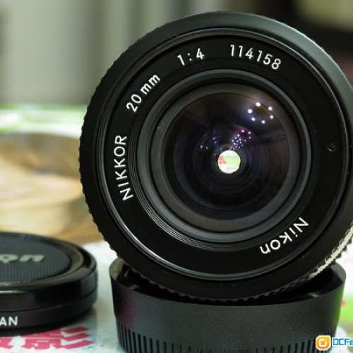 Nikon Non Ai 20 mm f/4 (已經改為 AI mount)