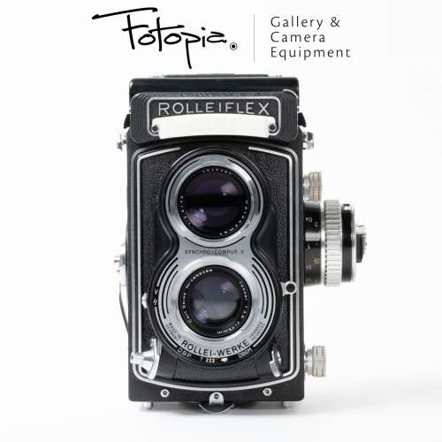 || Rolleiflex T - Tessar 75mm F3.5 (Model K8 T3) with leather case ||