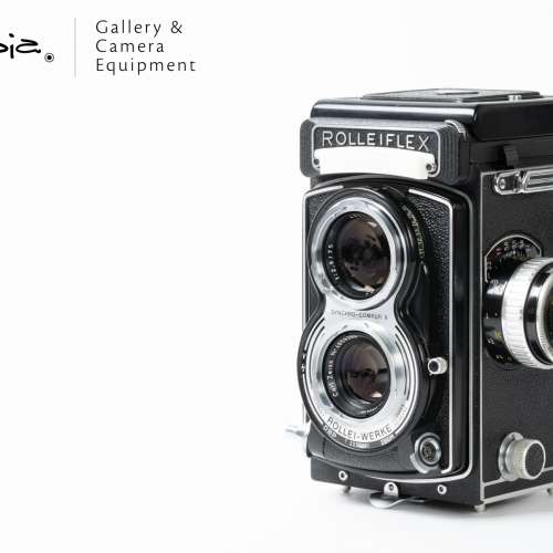 || Rolleiflex T - Tessar 75mm F3.5 (Model K8 T3) with leather case ||