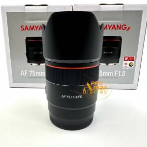 全新現貨✅ Samyang 75mm F1.8 FE Lens for Sony E (水貨)