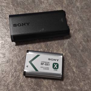 Sony BC-DCX Battery Charger + NP-BX1 Battery