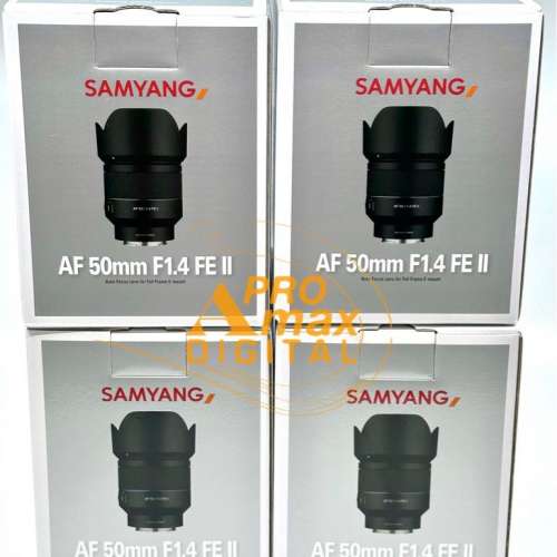 全新現貨✅ Samyang 50mm F1.4 FE II Lens for Sony E (水貨) 第二代