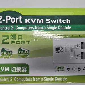 2-Port USB KVM Switch