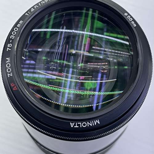 90% New Minolta 75-300mm f4.5-5.6 自動對焦鏡頭, 深水埗門市可購買