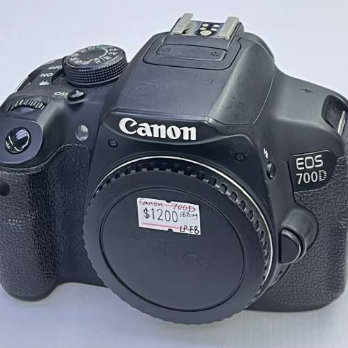 90% New Canon 700D 數碼單反相機, 深水埗門市可購買
