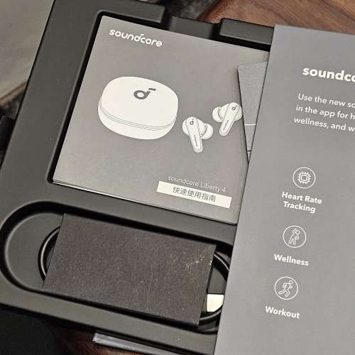 Soundcore Liberty 4 真無線藍牙耳機 黑色