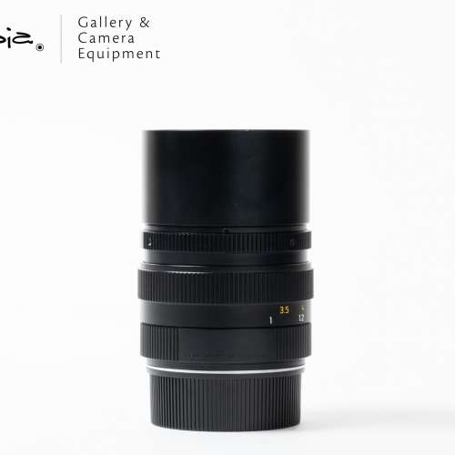 || Leica Elmarit-M 90mm F2.8 - Black / Built-in-hood with lens case ||