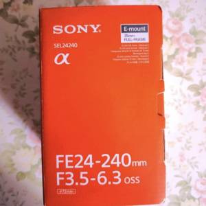 Sony 24-240mm F3.5-6.3 天涯鏡(連盒) (送3片鏡片) (價錢有誠意可議）