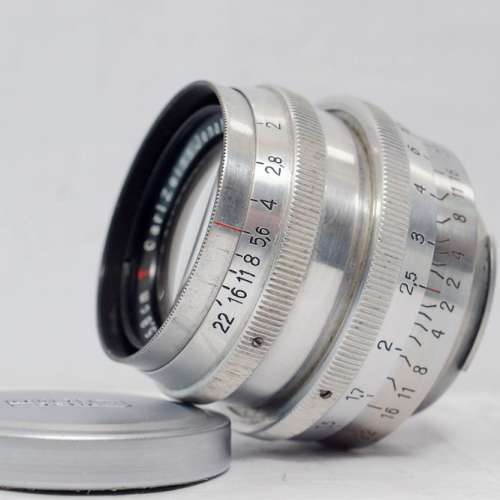 WWII 二戰小B Carl Zeiss Jena T Biotar 58mm f2, 1942年(極新淨)
