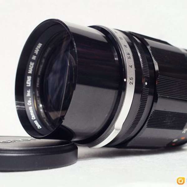中距離 Canon FL 135mm f2.5, Japan (首動鏡入門手選)