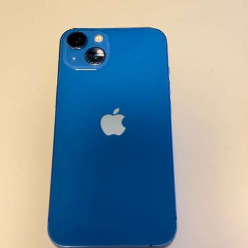 港版 iphone 13 512GB 藍色 82%電池