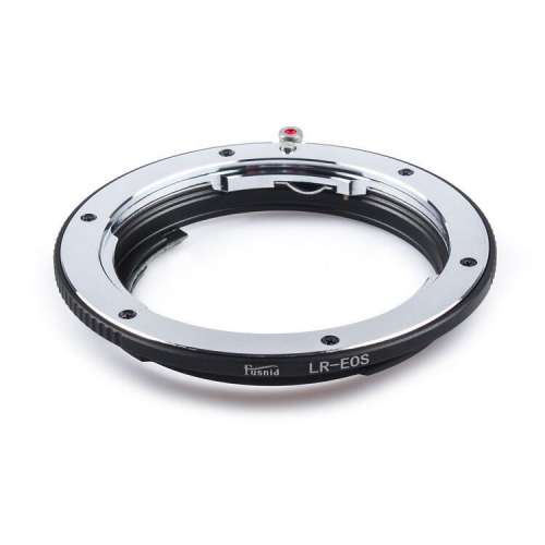 Fusnid LEICA R LR Lens To CANON EOS Mount Adaptor (LR - EOS，金屬接環)