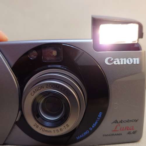 Canon Autoboy Luna／PRIMA SUPER 28V 新淨實用佳能菲林相機【可拍攝，有瑕疵】28mm...