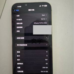 iphone 13 pro max 256gb 金色