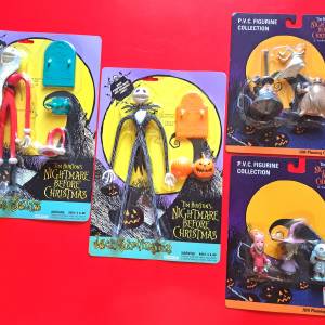 90年代 添布頓 電影怪誕城之夜 Tim Burton Nightmare Before Christmas 南瓜王 阿J...