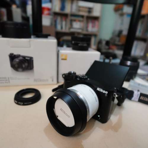 旅行 Nikon 1 J5: 機身+3鏡頭(長短定焦鏡)