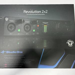 Black Lion Audio Revolution 2x2 錄音介面 Audio Interface 桌面聲卡 90%新