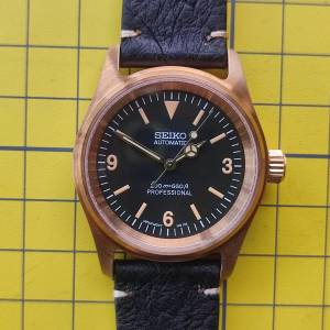 青銅精工 mod 改古玩369手錶