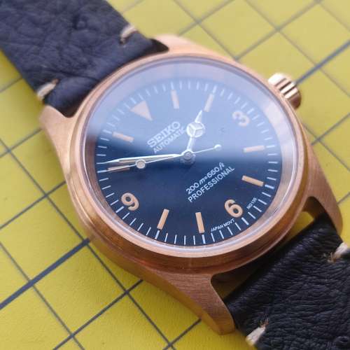 青銅精工 mod 改古玩369手錶