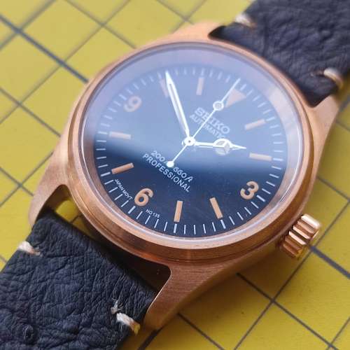 青銅精工 mod 改古玩369手錶