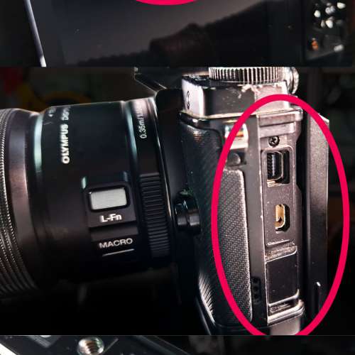 戰鬥成色 M43 Olympus OM-D E-M5 em5 mk1 相機連 12-50mm macro 鏡頭