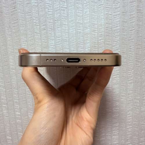 完美外觀 *電池89% iphone 15 pro 128gb 原色行貨 冇花冇凹任check機身 有盒有單