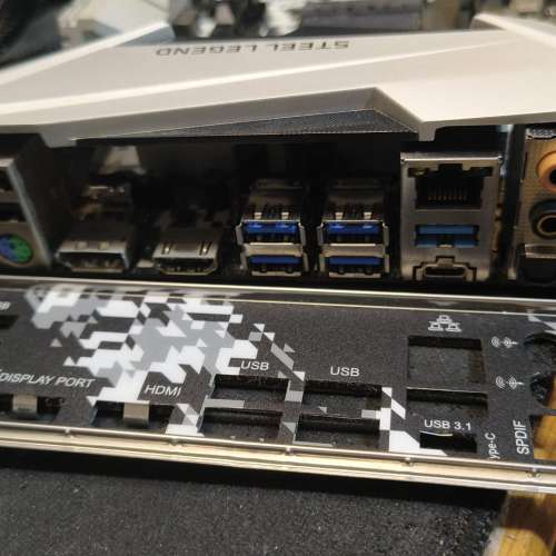 B450M Steel Legend  M-ATX主板 ((正版Window11Pro啟動碼)) Socket AM4