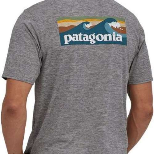 🇺🇸 美國 Patagonia 🚩Capilene Cool Daily🚩Boardshort Logo 海洋圖案 灰色 細碼