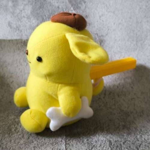 85%NEW SANRIO 1997 PomPomPurin 布甸狗 公仔 鎚仔  錘仔